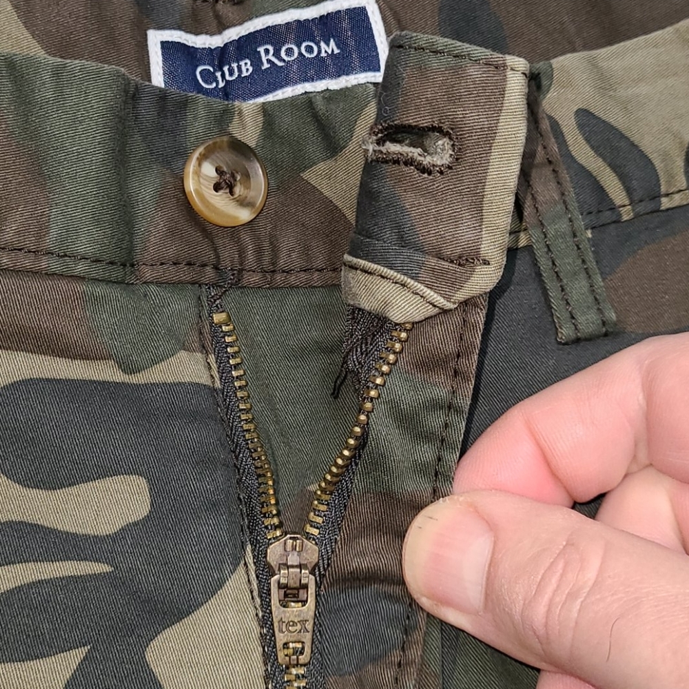 Club Room 32x30 bulldog camo pants - Picture 7 of 16